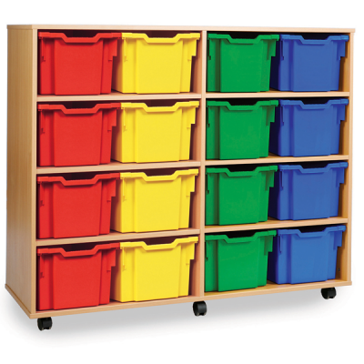 16 Tray Extra Deep Storage Unit