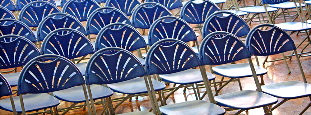 Folding event and exam chairs
