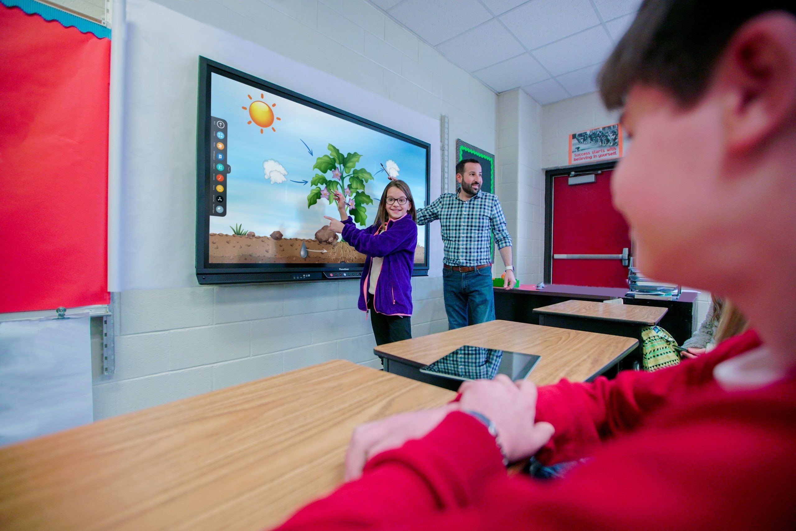 interactive screen for schools